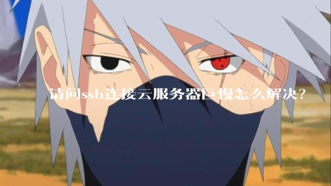 请问ssh连接云服务器巨慢怎么解决？